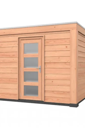 Dagaanbieding Douglas overkapping, 300 x 300, met schuur, Westwood Robuust